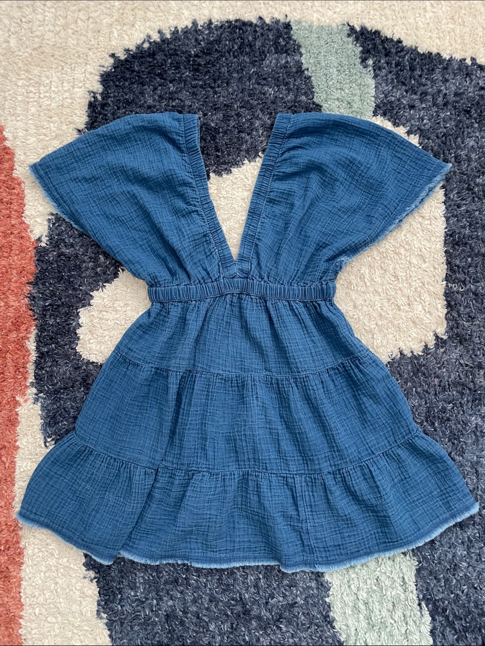Aerie Flutter Sleeve Dress